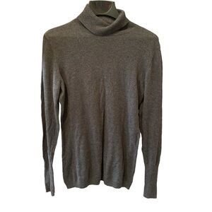 Worthington Women's Gray Turtleneck Sweater